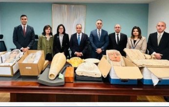 مصر تستعيد 25 قطعة أثرية ثمينة من أمريكا