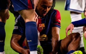 برشلونة يتلقى ضربة قوية بإصابة كوندي قبل موقعتَي إنتر وريال مدريد