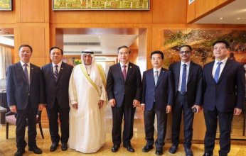 الأمين العام لمجلس التعاون يبحث مع رئيس المجلس الصيني لترويج التجارة الدولية الشراكة الاستراتيجية