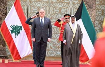 الرئيس اللبناني يصل إلى الكويت في زيارة رسمية