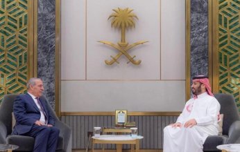 ولي العهد السعودي يبحث مع نائب الرئيس الفلسطيني تطورات الأوضاع في فلسطين