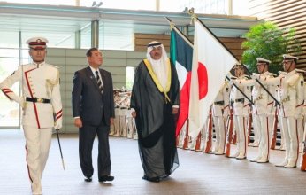 سمو ولي العهد يبعث رسالة شكر إلى رئيس وزراء اليابان