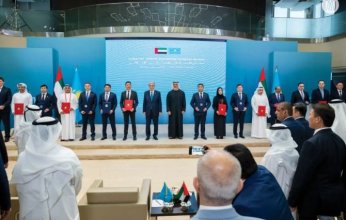 ولي عهد أبوظبي والرئيس الكازاخستاني يشهدان تبادل اتفاقيات مشتركة