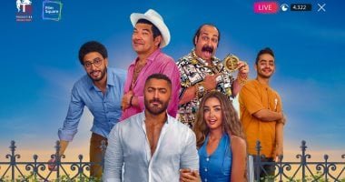 تامر حسني وأبطال فيلم ريستارت يحتفلون بعرضه الخاص في أكتوبر اليوم تامر حسني وأبطال فيلم ريستارت يحتفلون بعرضه الخاص في أكتوبر اليوم