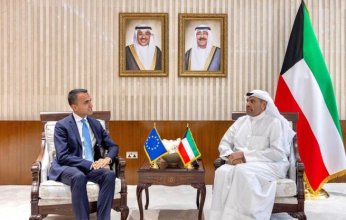 وزير الخارجية الكويتي يلتقي الممثل الخاص للاتحاد الأوروبي لمنطقة الخليج