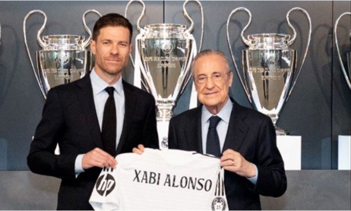أول تعليق لتشابي ألونسو بعد تعيينه رسميا مدربا لريال مدريد أول تعليق لتشابي ألونسو بعد تعيينه رسميا مدربا لريال مدريد