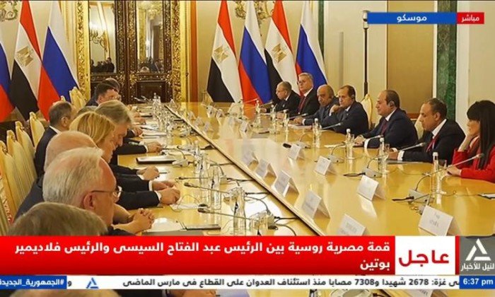 بوتين: مصر من أهم الشركاء التجاريين لروسيا في القارة الإفريقية بوتين: مصر من أهم الشركاء التجاريين لروسيا في القارة الإفريقية