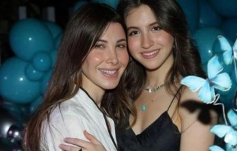 ابنة نانسي عجرم تخطف الأضواء في عيد ميلادها الـ16.. جمال ناعم وطول يفوق والدتها