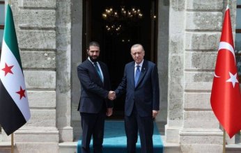 أردوغان يستقبل أحمد الشرع في إسطنبول ويبحثان الملفات الثنائية والإقليمية