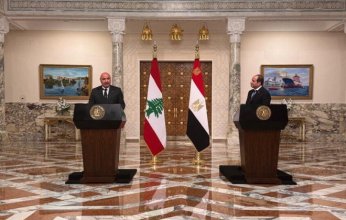 الرئيس اللبناني من القاهرة: ندعو المجتمع الدولي لإلزام الاحتلال الإسرائيلي بوقف النار والانسحاب الكامل