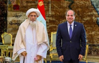 مصر.. المتحدث الرئاسي ينشر صور استقبال الرئيس السيسي لسلطان طائفة البهرة بالهند