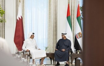 رئيس الإمارات وأمير قطر يبحثان العلاقات الأخوية وآخر التطورات الإقليمية والدولية