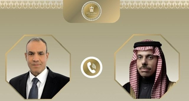 وزيرا خارجية مصر والسعودية يبحثان التطورات في غزة وزيرا خارجية مصر والسعودية يبحثان التطورات في غزة