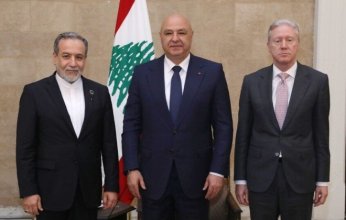 الرئيس اللبناني يبحث مع وزير الخارجية الإيراني سبل تعزيز العلاقات الثنائية والقضايا الإقليمية