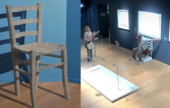 شاهد| بالفيديو.. رجل يحطم كرسي فان جوخ في متحف بإيطاليا