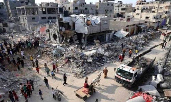 استشهاد 27 فلسطينيا في قصف للاحتلال الإسرائيلي على غزة وخان يونس استشهاد 27 فلسطينيا في قصف للاحتلال الإسرائيلي على غزة وخان يونس