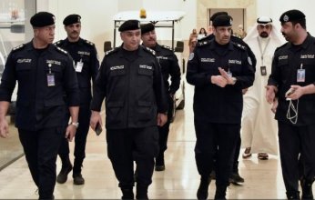 وكيل وزارة الداخلية الكويتية بالتكليف يتفـقد مـنفذ ومخفـر النويصيب ومجمع الخيران