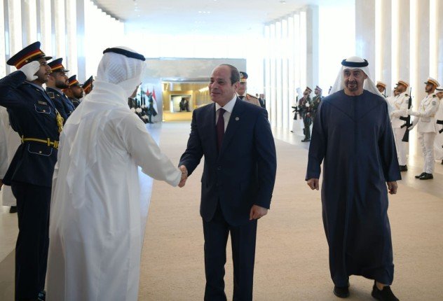 السيسي وبن زايد يؤكدان ضرورة إدخال المساعدات الإنسانية إلى غزة بالكميات اللازمة ودون عراقيل السيسي وبن زايد يؤكدان ضرورة إدخال المساعدات الإنسانية إلى غزة بالكميات اللازمة ودون عراقيل
