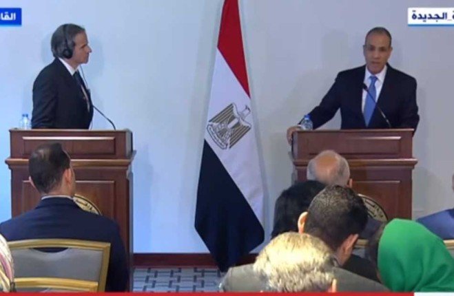 وزير الخارجية المصري: مشروع الضبعة النووي ركيزة أساسية لمصر لتنويع مصادر الطاقة وزير الخارجية المصري: مشروع الضبعة النووي ركيزة أساسية لمصر لتنويع مصادر الطاقة
