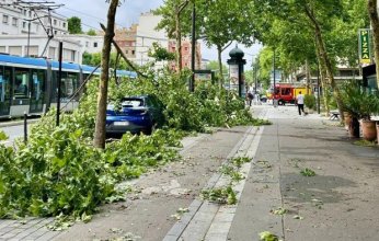 مصرع شخصين وإصابة 17 في عواصف رعدية بفرنسا