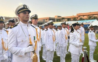 شاهد.. الأكاديمية العربية تحتفل بتخريج دفعة 103 من «كلية النقل البحري»
