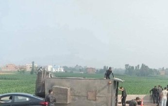 حادث جديد في "طريق الموت" بمحافظة المنوفية.. إصابات بين مجندي الأمن المركزي بعد فاجعة "صبايا العنب"