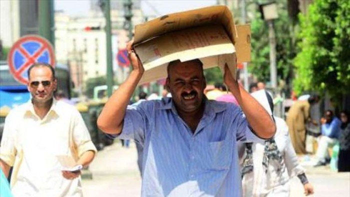 موجة حارة تضرب مصر.. العظمى بالقاهرة 36 درجة والأرصاد تحذر موجة حارة تضرب مصر.. العظمى بالقاهرة 36 درجة والأرصاد تحذر