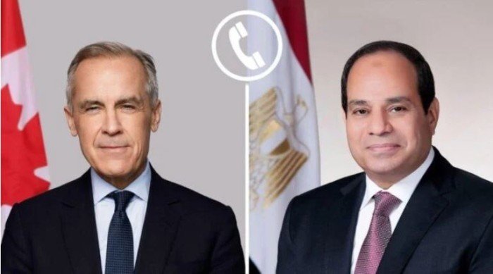 الرئيس المصري يهنئ رئيس وزراء كندا ويؤكد دعم التعاون الثنائي وجهود استقرار الشرق الأوسط الرئيس المصري يهنئ رئيس وزراء كندا ويؤكد دعم التعاون الثنائي وجهود استقرار الشرق الأوسط