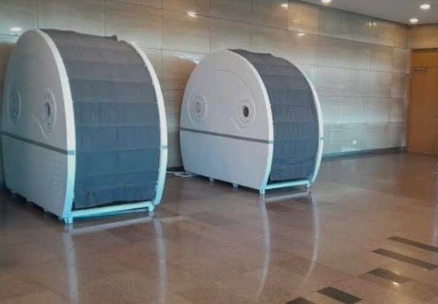 مصر للطيران تقدم خدمة ""كبسولات نوم فندقية" توفر الراحة والخصوصية للمسافرين مصر للطيران تقدم خدمة ""كبسولات نوم فندقية" توفر الراحة والخصوصية للمسافرين