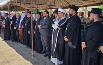 شاهد بالفيديو.. مراسم تشييع ضحايا تفجير كنيسة مار إلياس في دمشق