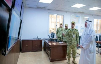 رئيس الحرس الوطني الكويتي يزور مركز الدفاع الكيماوي ويشيد بقدراته في الرصد والتطهير
