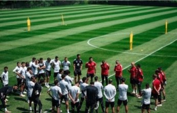 الأهلي يختتم تدريباته استعدادًا لمواجهة بورتو البرتغالي