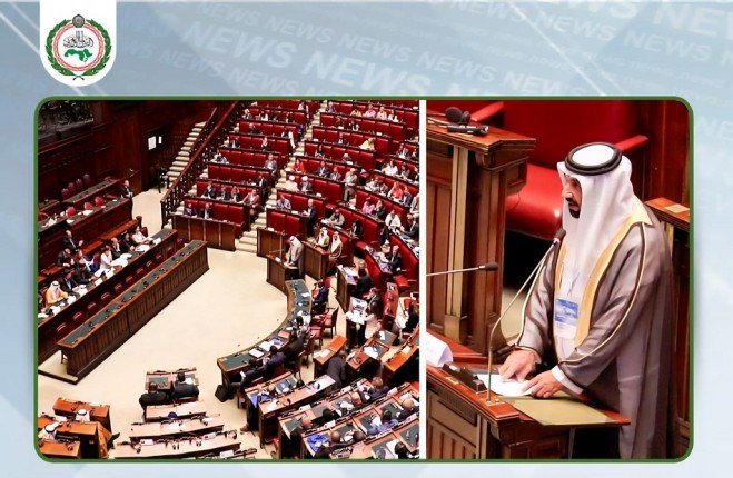 رئيس البرلمان العربي ينتقد الصمت الدولي المتخاذل تجاه جرائم الاحتلال في فلسطين رئيس البرلمان العربي ينتقد الصمت الدولي المتخاذل تجاه جرائم الاحتلال في فلسطين