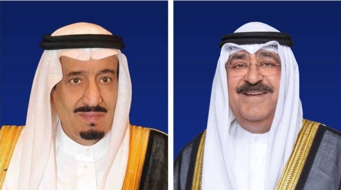 أمير الكويت يهنئ خادم الحرمين بمناسبة نجاح موسم الحج لهذا العام 1446هـ أمير الكويت يهنئ خادم الحرمين بمناسبة نجاح موسم الحج لهذا العام 1446هـ