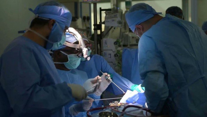 قسطرة طارئة تعيد الأمل لحاج قرغيزي يعاني من جلطة رئوية شديدة قسطرة طارئة تعيد الأمل لحاج قرغيزي يعاني من جلطة رئوية شديدة