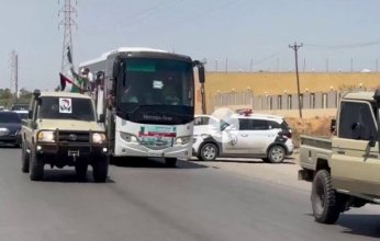 المشاهد الأولى لدخول قافلة "الصمود المغاربية" إلى ليبيا في طريقها إلى غزة