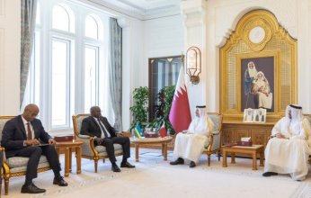 رئيس الوزراء القطري يبحث مع وزير الخارجية الرواندي جهود حل الأزمة بين رواندا والكونغو