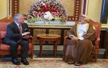 سلطان عمان والعاهل الأردني يؤكدان ضرورة تكثيف الجهود لوقف التصعيد في المنطقة