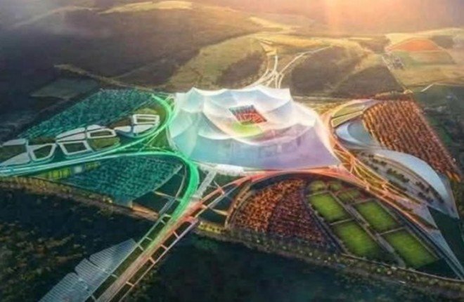 المغرب يُطلق ورش بناء «ملعب بنسليمان العملاق» استعداداً لمونديال 2030.. ما التفاصيل؟ المغرب يُطلق ورش بناء «ملعب بنسليمان العملاق» استعداداً لمونديال 2030.. ما التفاصيل؟