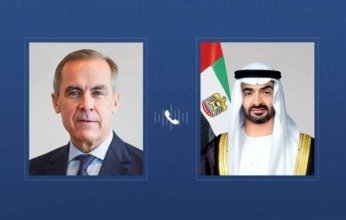 الشيخ محمد بن زايد ورئيس وزراء كندا يبحثان قضايا إقليمية ودولية