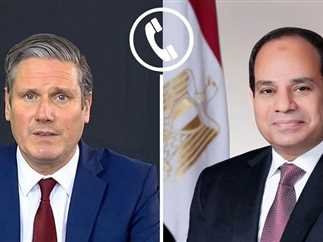 الرئيس المصري ورئيس الوزراء البريطاني يستعرضان هاتفيا التطورات في منطقة الشرق الأوسط الرئيس المصري ورئيس الوزراء البريطاني يستعرضان هاتفيا التطورات في منطقة الشرق الأوسط