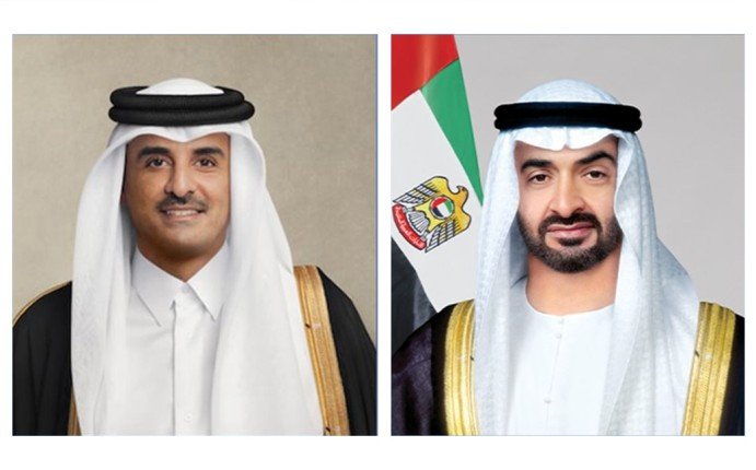 الإمارات وقطر تبحثان تعزيز العلاقات الأخوية والمستجدات الإقليمية الإمارات وقطر تبحثان تعزيز العلاقات الأخوية والمستجدات الإقليمية