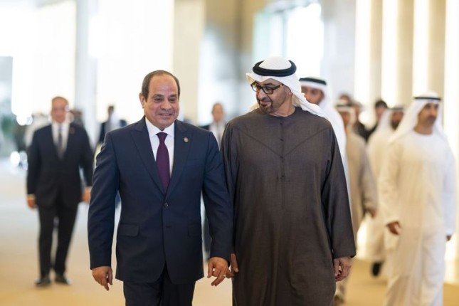 محمد بن زايد والسيسي.. أربع قمم في نصف عام تؤكد عمق الشراكة الإماراتية المصرية محمد بن زايد والسيسي.. أربع قمم في نصف عام تؤكد عمق الشراكة الإماراتية المصرية