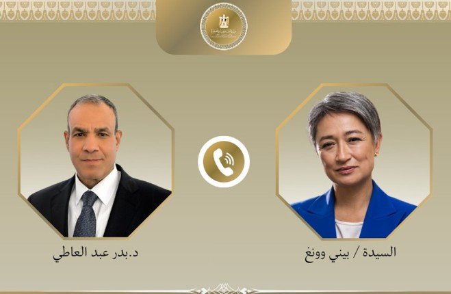 مصر.. وزير الخارجية والهجرة يتلقى اتصالاً هاتفيًا من وزيرة خارجية أستراليا مصر.. وزير الخارجية والهجرة يتلقى اتصالاً هاتفيًا من وزيرة خارجية أستراليا