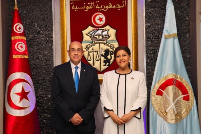 مساعد وزير الخارجية لشؤون حقوق الإنسان تبحث مع وزير الدفاع التونسي تعزيز التعاون المشترك مساعد وزير الخارجية لشؤون حقوق الإنسان تبحث مع وزير الدفاع التونسي تعزيز التعاون المشترك