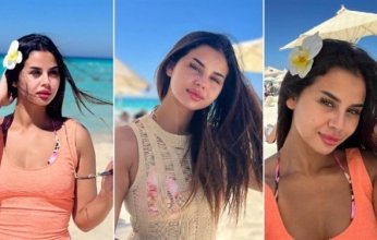 بالصور | منة عرفة تستمتع بعطلتها في الساحل الشمالي وتخطف الأنظار بإطلالاتها الصيفية