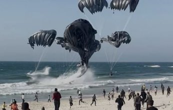 الأمم المتحدة تحذر من مخاطر الإنزال الجوى على النازحين فى غزة