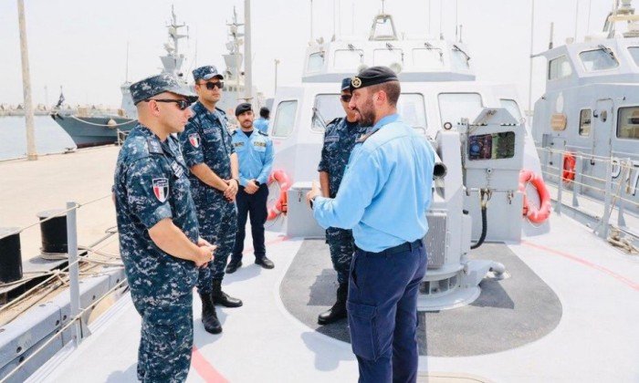 "الدفاع" تعلن اختتام التمرين المشترك (KWT-EGY-2) بين القوات البحرية الكويتية والمصرية "الدفاع" تعلن اختتام التمرين المشترك (KWT-EGY-2) بين القوات البحرية الكويتية والمصرية