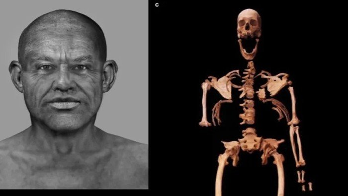 اكتشافى تاريخى كبير لبقايا انسان مصرى عاش فى فترة مصر الفرعونية اكتشافى تاريخى كبير لبقايا انسان مصرى عاش فى فترة مصر الفرعونية