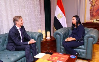 وزيرة التضامن الاجتماعي تلتقي الممثل المقيم لبرنامج الأمم المتحدة الإنمائي في مصر